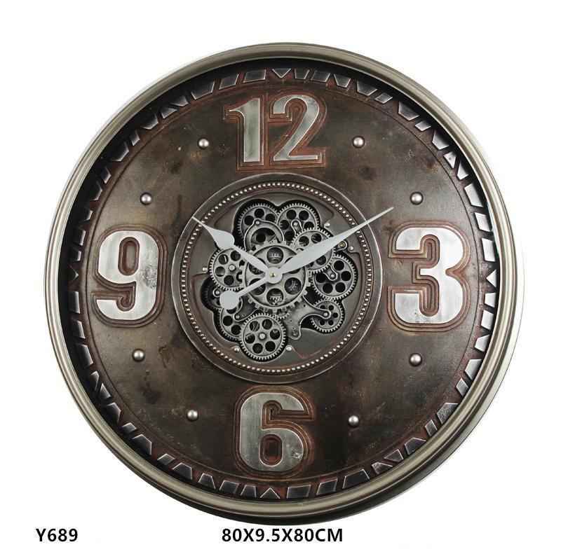 ساعة مسننات Gear Clock Y689