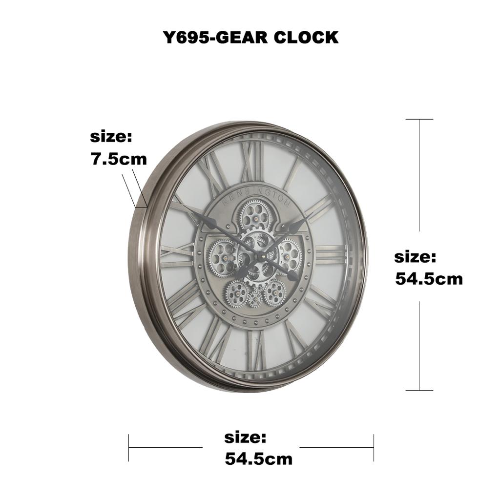 ساعة مسننات Gear Clock Y695