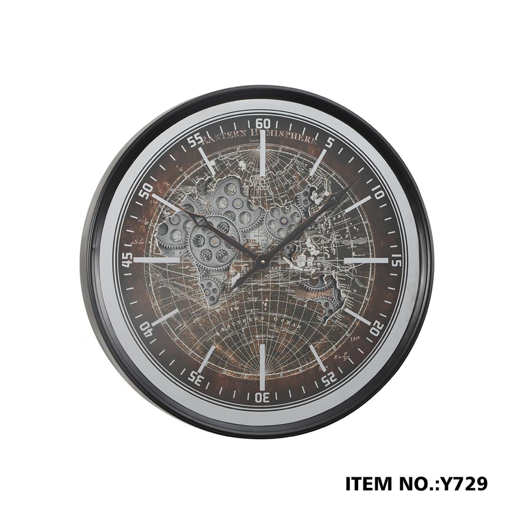 ساعة مسننات Gear Clock Y729