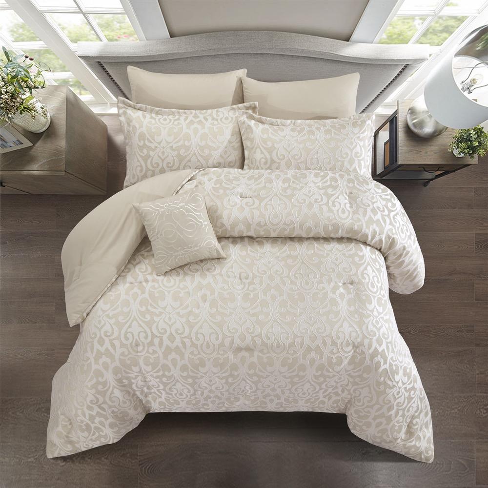 مفرش  مجوز7 قطع   MAXIMOS SAND TAILOR JACQUARD