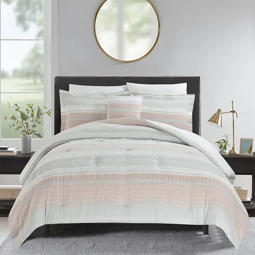 طقم غطاء تخت 7 قطع  BRISMATES CORAL مجوز