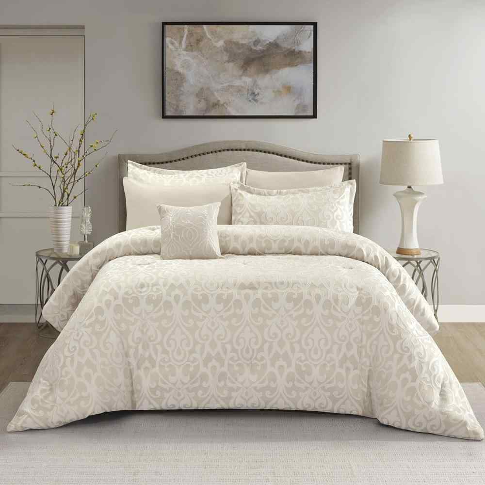 مفرش  مجوز7 قطع   MAXIMOS SAND TAILOR JACQUARD