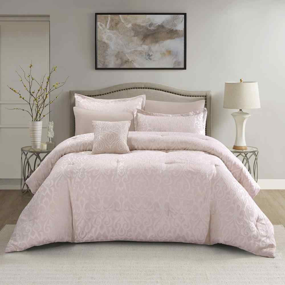 مفرش  مجوز7 قطع   MAXIMOS TEA ROSE TAILOR JACQUARD