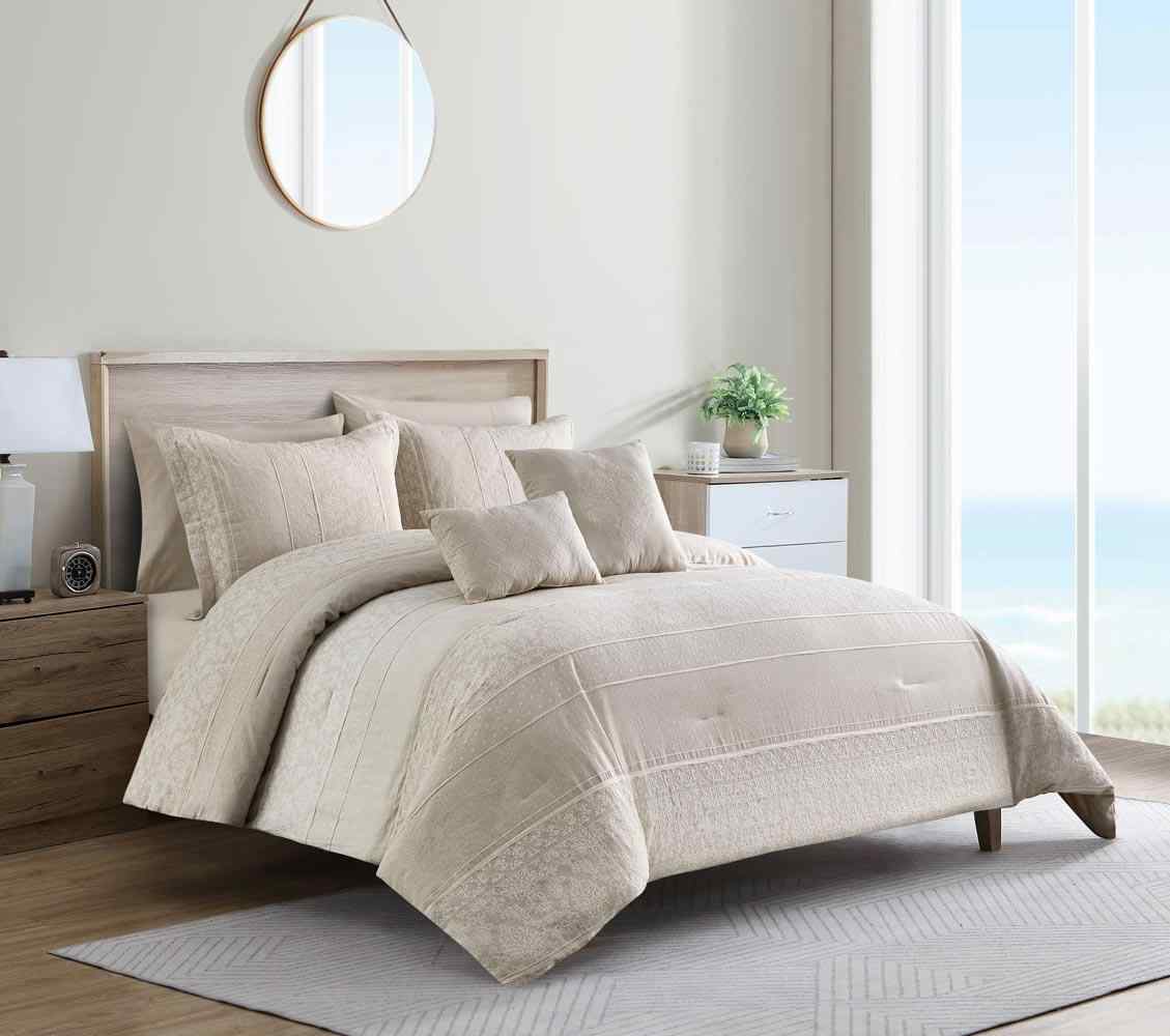 طقم غطاء تخت 8 قطع VITAL BEIGE مجوز