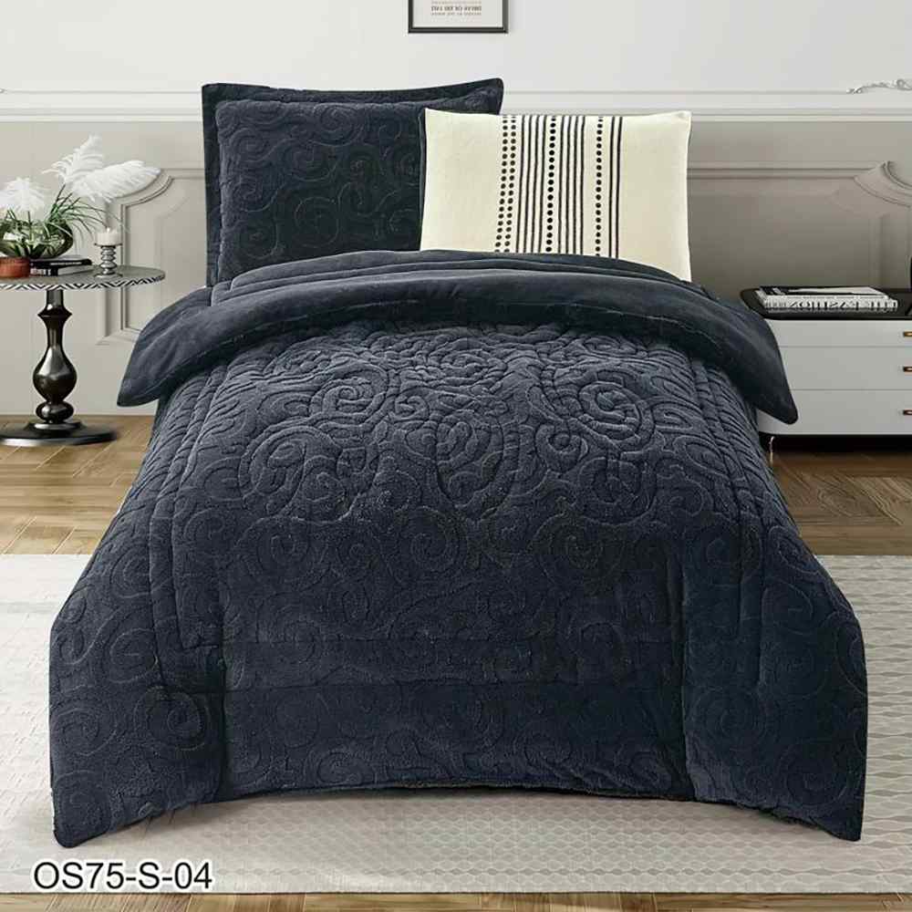 مفرش شتوي مفرد+ Naya كحلي