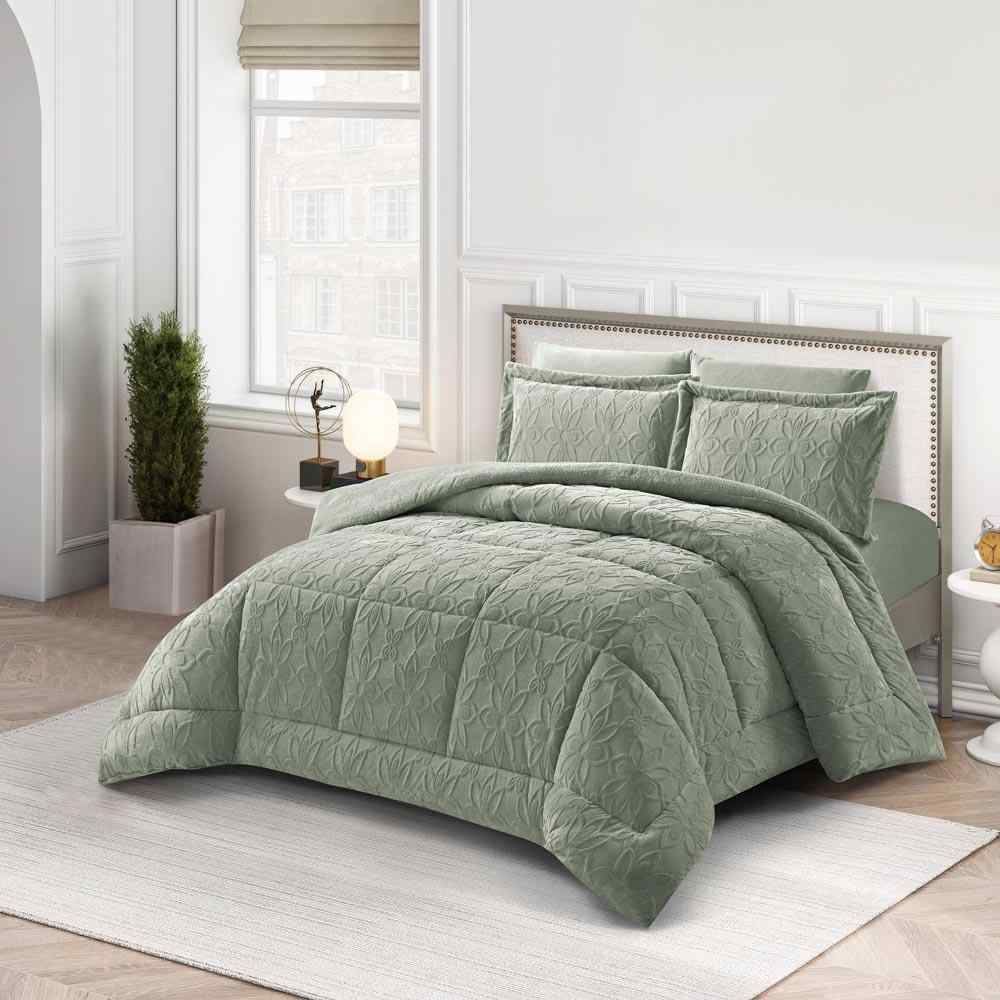 طقم غطاء مجور 6 قطع FLORIVA GREEN