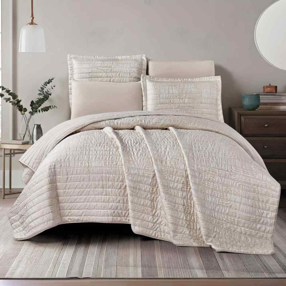 مفرش مجوز 6 قطع العتبة جوبلن lines بيج