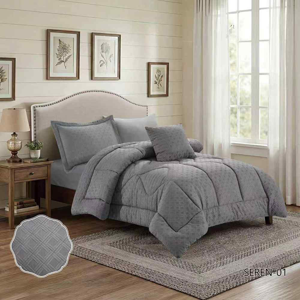 طقم لحاف مفرد 5 قطع سيرين 01 سكني