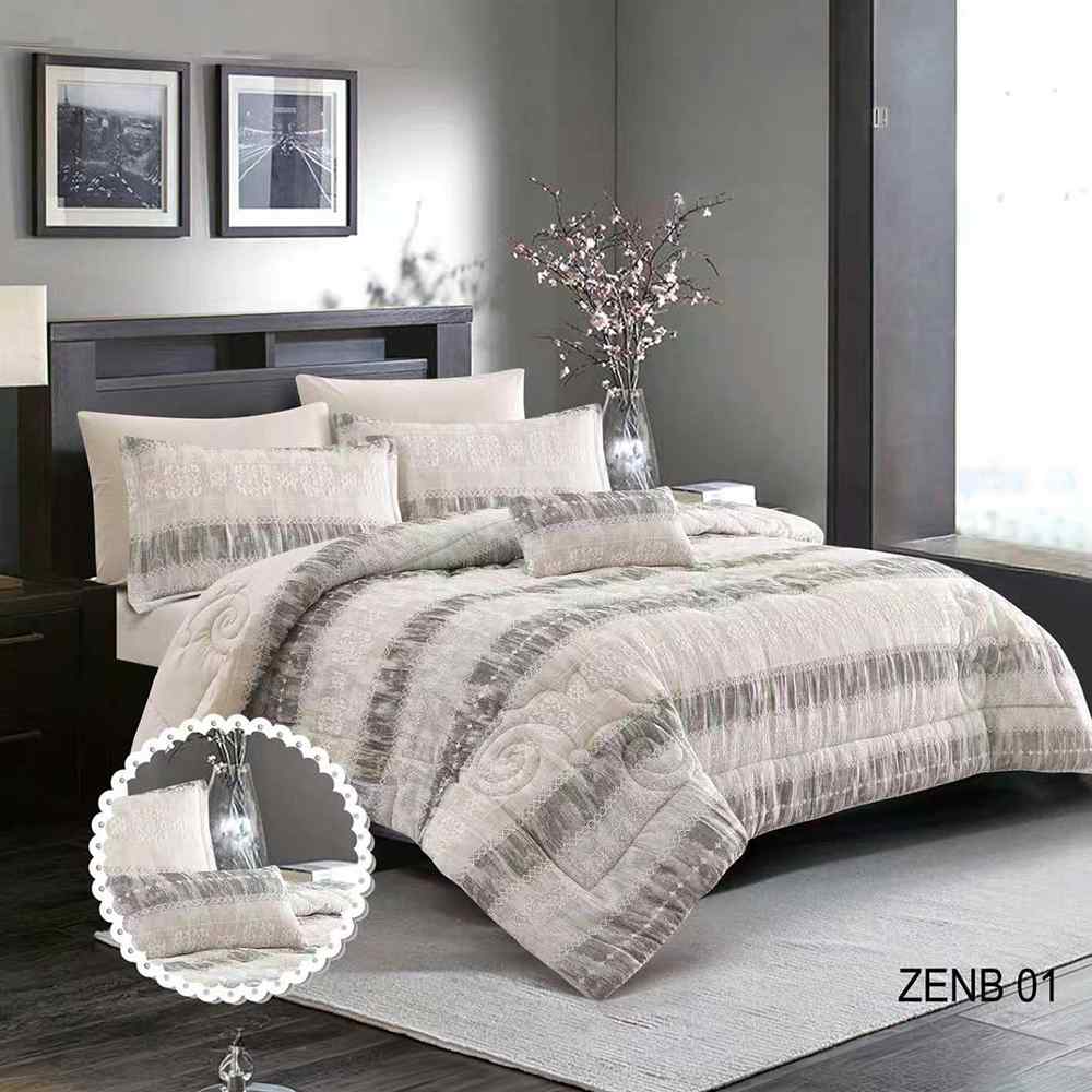 طقم  لحاف مجوز 7 قطع زينب 01